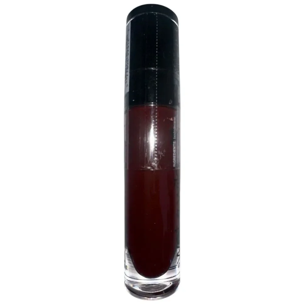 Wet n Wild Video Vixen 931B Liquid Catsuit Matte Lipstick Dark Berry Red NOS